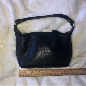 Authentic Coach Black Leather Handbag